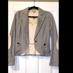 Vera wang grey blazer
